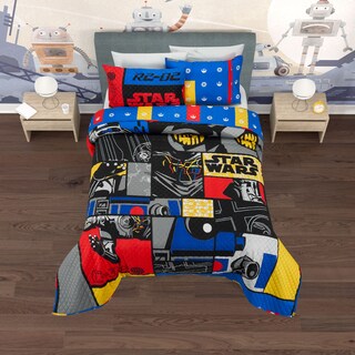 Foto 2 | Edrecolcha Matrimonial Star Wars Bloques