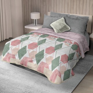 Foto 1 | Edrecobertor Vancouver Selene Hana Rosa King Size Extra Doble Vista