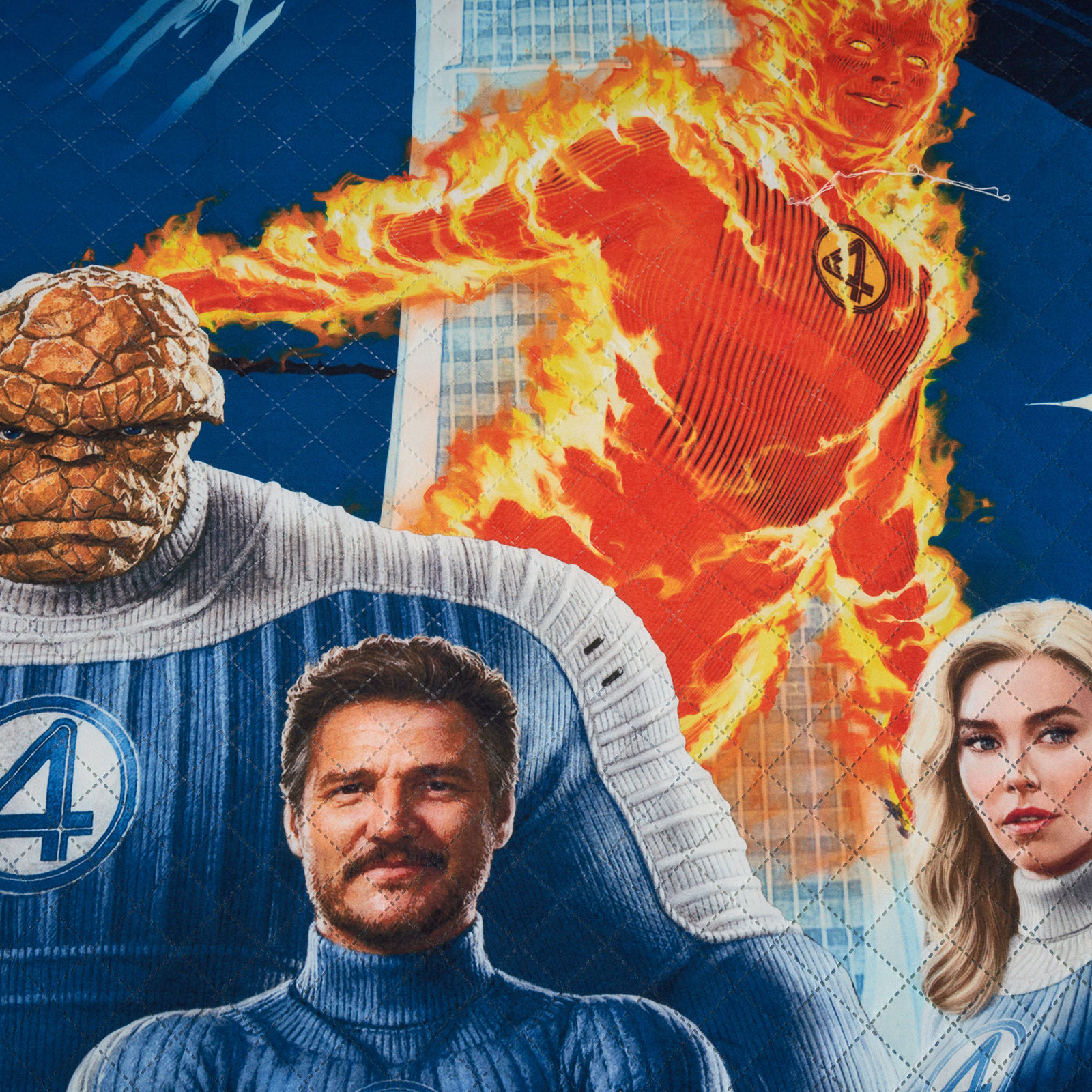 Foto 6 pulgar | Edrecolcha Matrimonial Fantastic Four