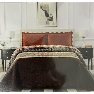 Foto 1 | Colcha Aprezzio King Size Estampada Capitol Oxi