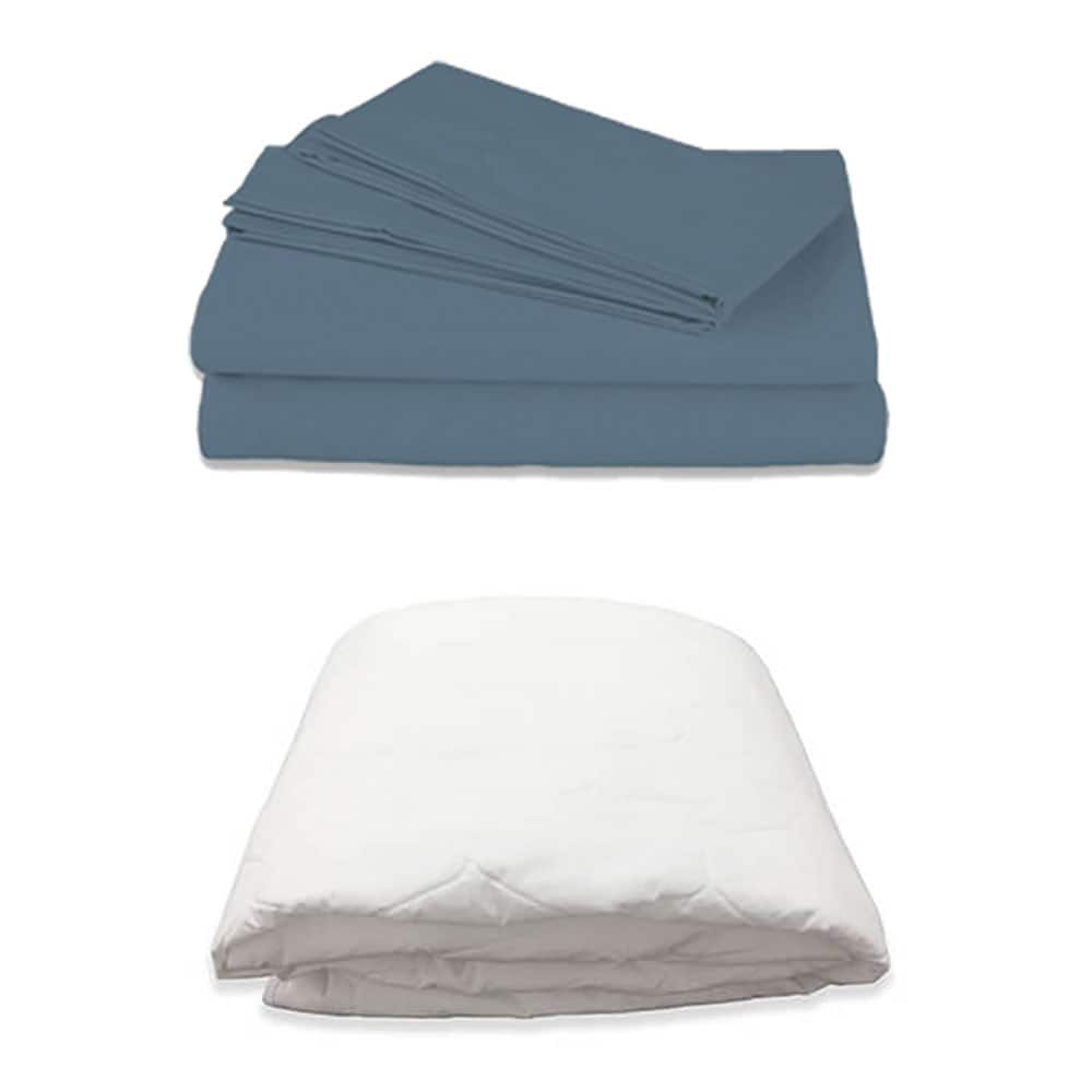 Protector de Colchón Spring Air Queen Size Supreme más Juego de Sábanas $1,399