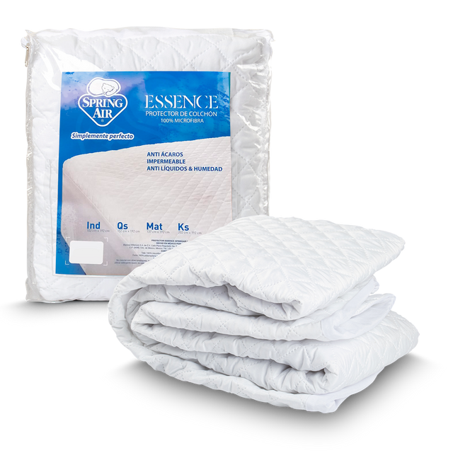 Protector De Colchón Queen Size Spring Air Impermeable