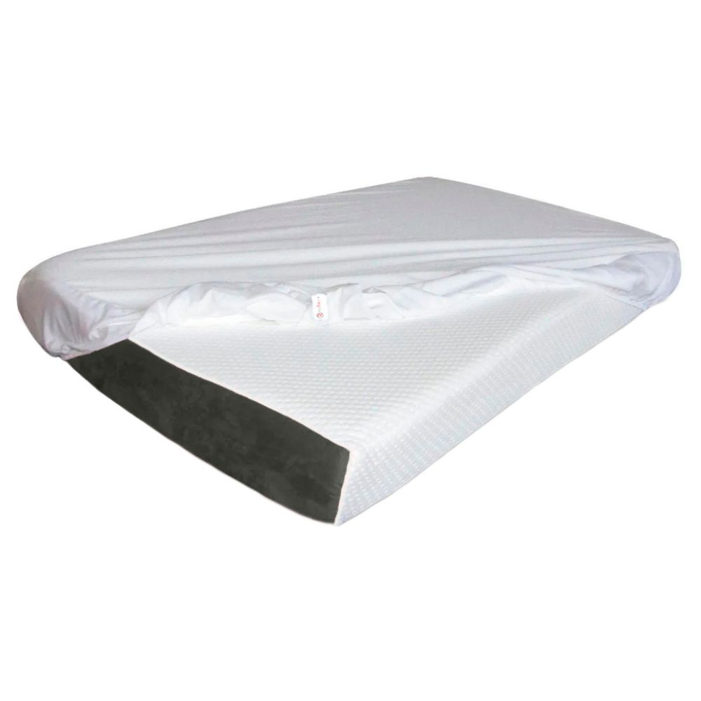 Foto 4 | Protector de Colchón Rebeca Microplush para Cuna Impermeable 1 Pieza color Blanco