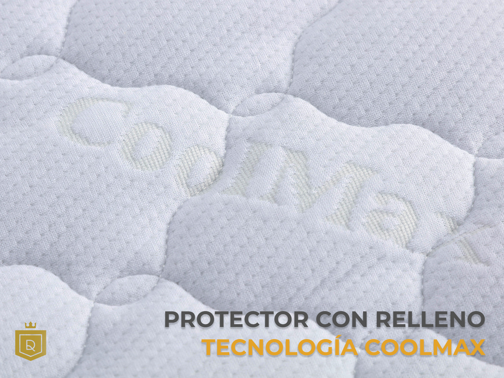 Foto 5 pulgar | Protector de Colchón Coolmax Acolchado Individual Dormireal color Blanco