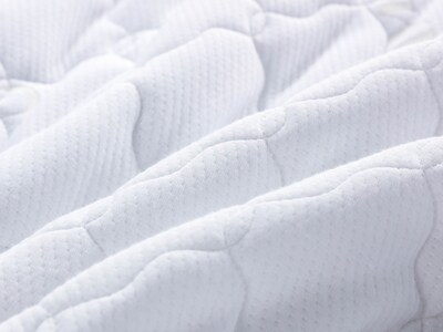 Foto 8 | Protector de Colchón Coolmax Acolchado King Size Dormireal color Blanco