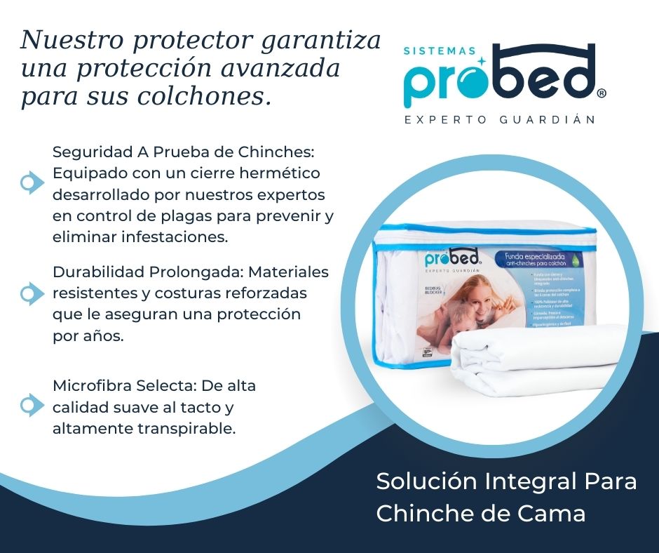 Foto 7 pulgar | Protector Anti Chinches De Colchón Queen Size