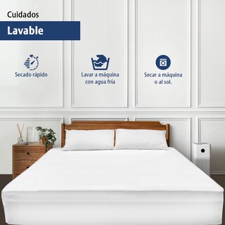 Foto 5 | Protector Cubre Colchón Memory Dream Impermeable King Size