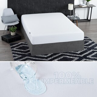 Foto 2 | Protector De Colchón Real Textil Matrimonial Blanco 100% Impermeable