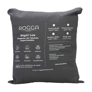 Foto 6 | Protector Dicasa Impermeable Gris King Size