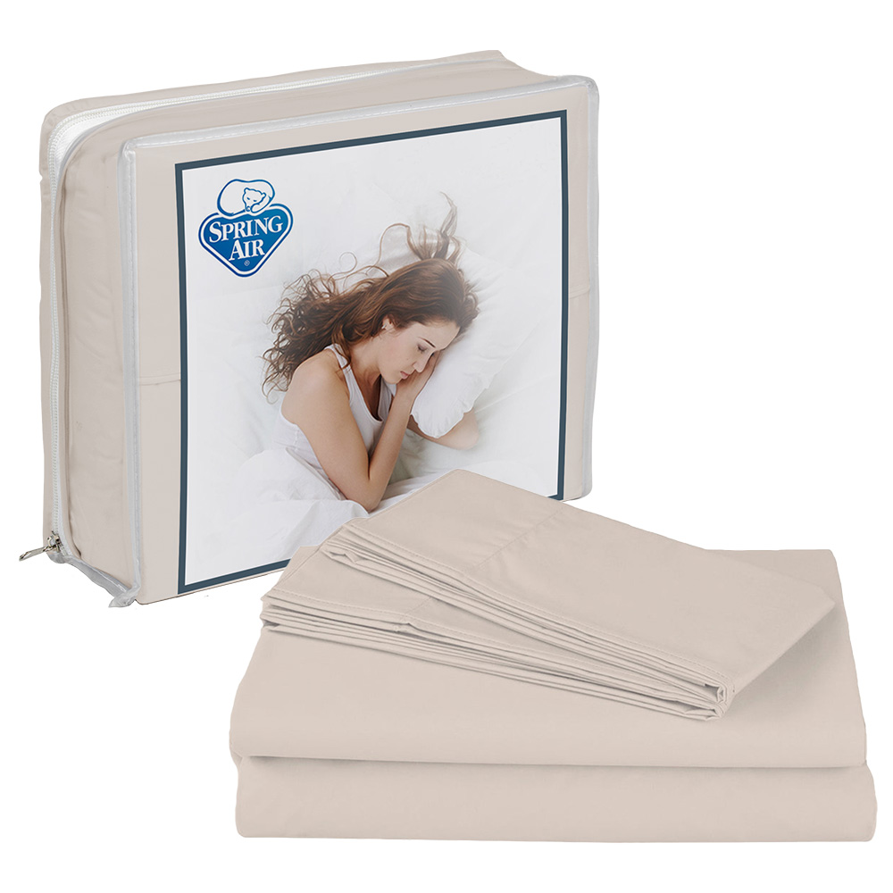 Foto 3 | Protector Ultra King Size + Sábanas Basic Crema + 2 Almohadas Osos