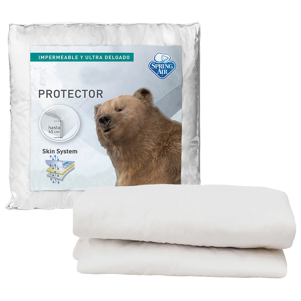 Foto 2 pulgar | Protector Ultra Spring Air King Size Color Blanco