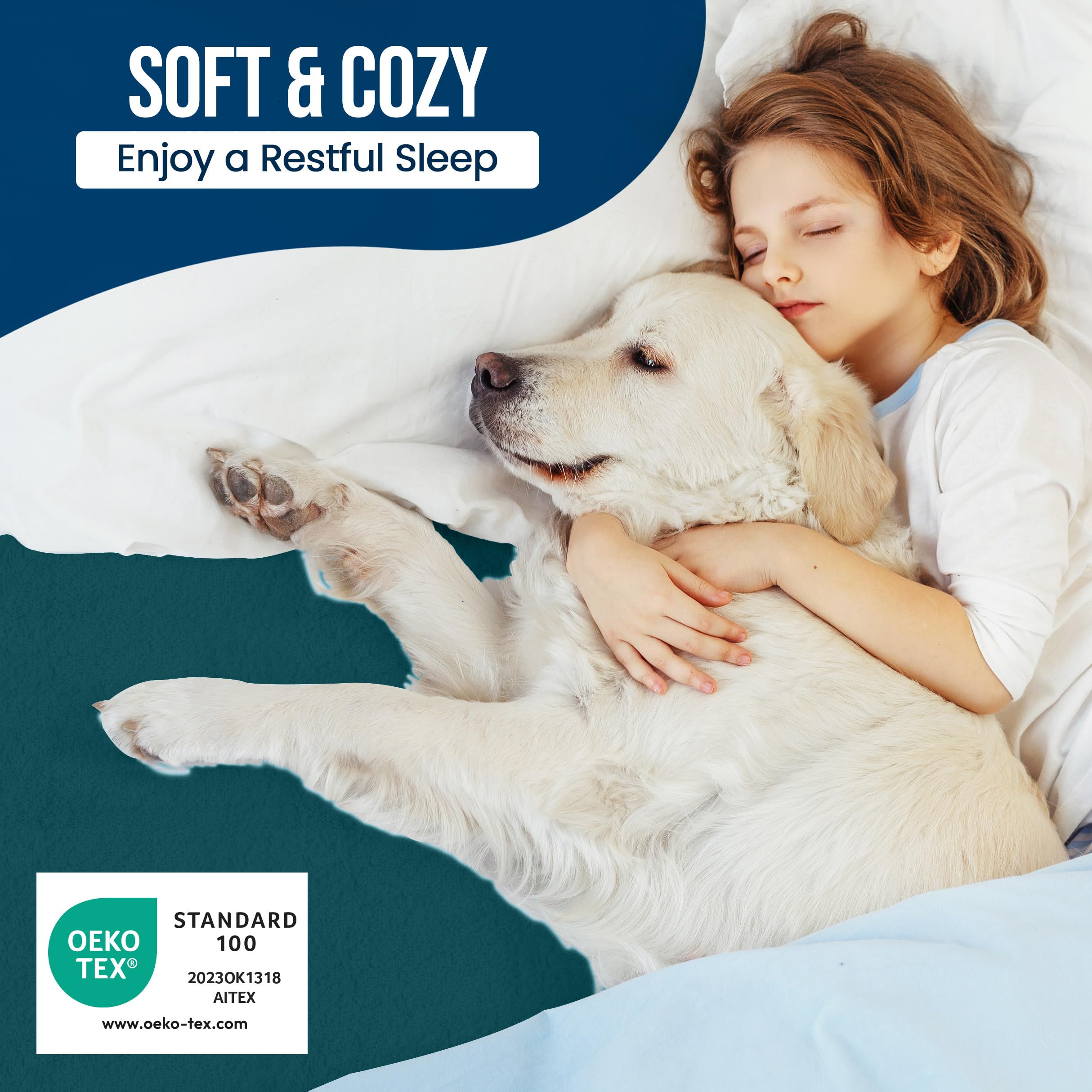 Foto 5 | Protector De Colchón Impermeable Utopia Bedding, Tamaño Doble - Venta Internacional.