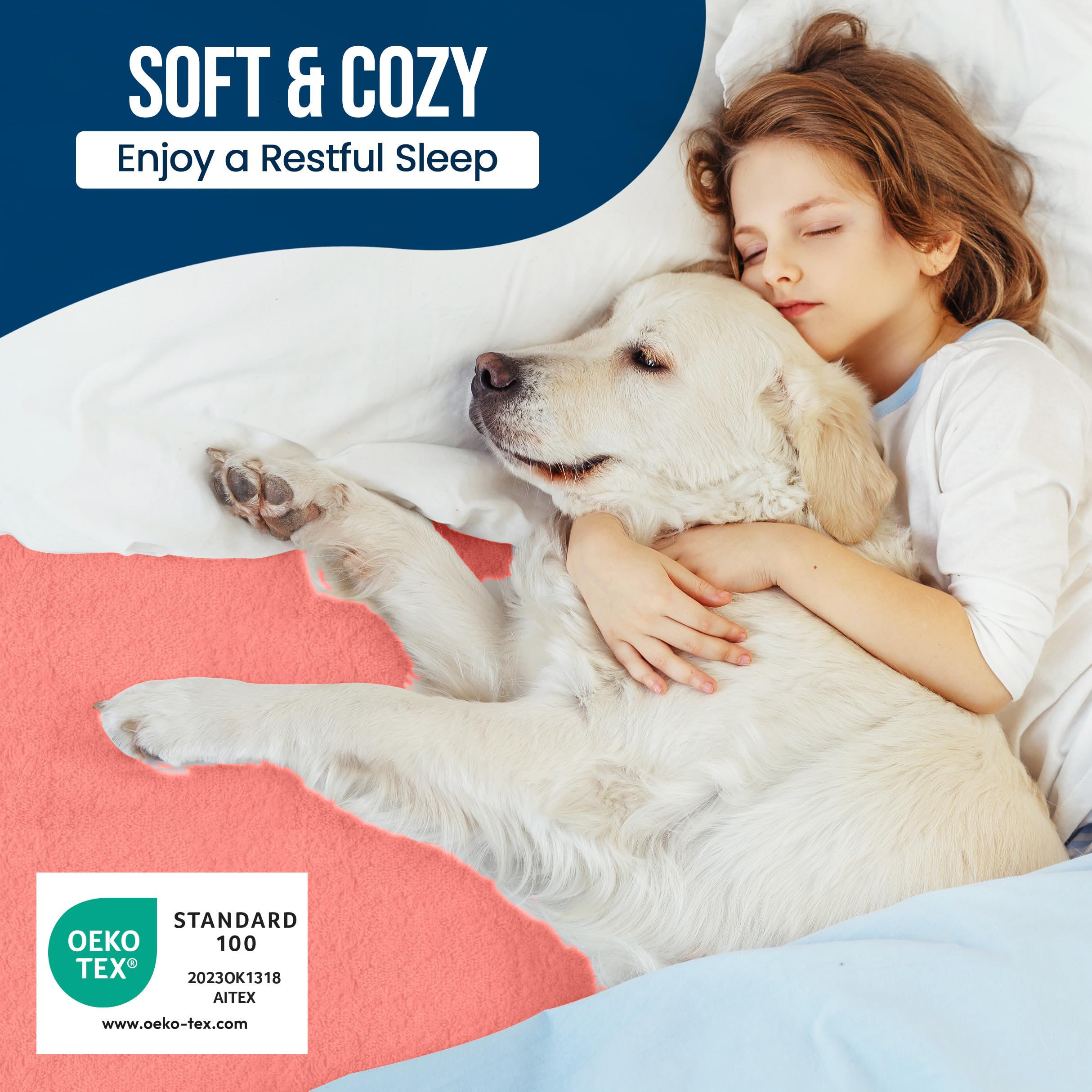 Foto 5 | Protector De Colchón Utopia Bedding Impermeable, Tamaño Doble - Venta Internacional.