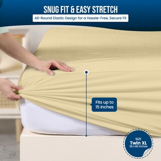 Foto 3 | Protector De Colchón Utopia Bedding, Impermeable, Tamaño Xl - Venta Internacional.