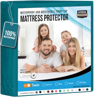 Foto 1 | Protector De Colchón Impermeable Utopia Bedding, Tamaño Doble - Venta Internacional.