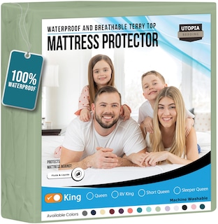 Foto 1 | Protector De Colchón Impermeable Utopia Bedding King Size - Venta Internacional.