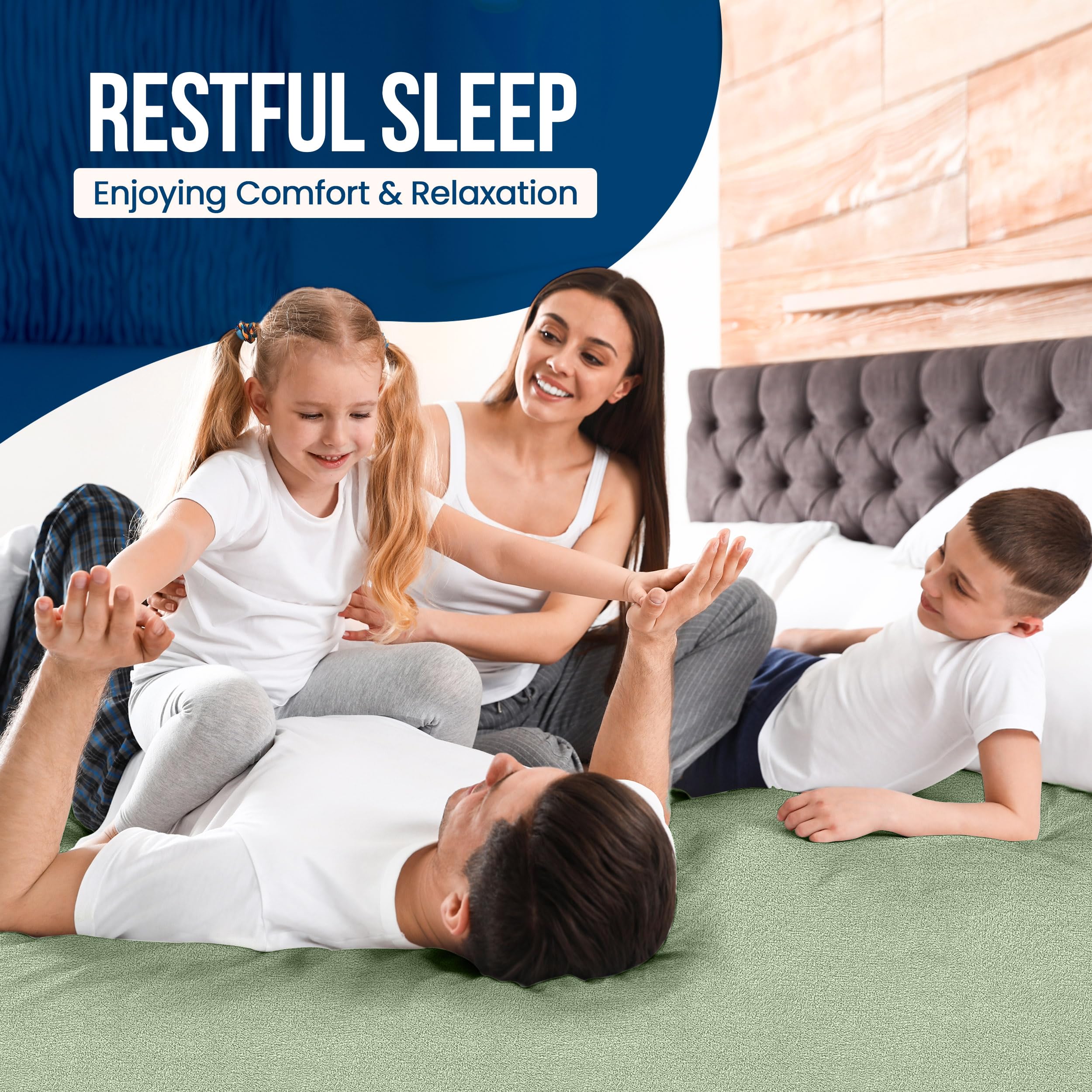 Foto 7 | Protector De Colchón Impermeable Utopia Bedding King Size - Venta Internacional.