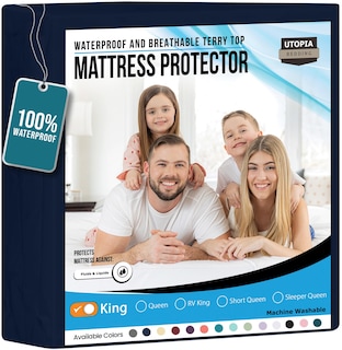Foto 1 | Protector De Colchón Impermeable Utopia Bedding King Size - Venta Internacional.