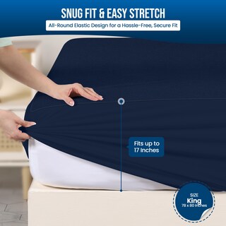 Foto 3 | Protector De Colchón Impermeable Utopia Bedding King Size - Venta Internacional.