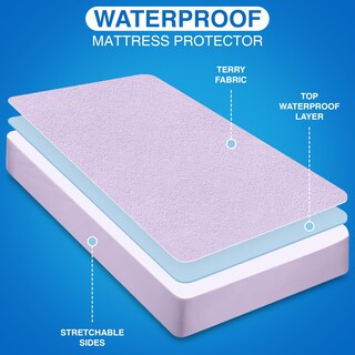 Foto 4 | Protector De Colchón Utopia Bedding Impermeable Tamaño King - Venta Internacional.
