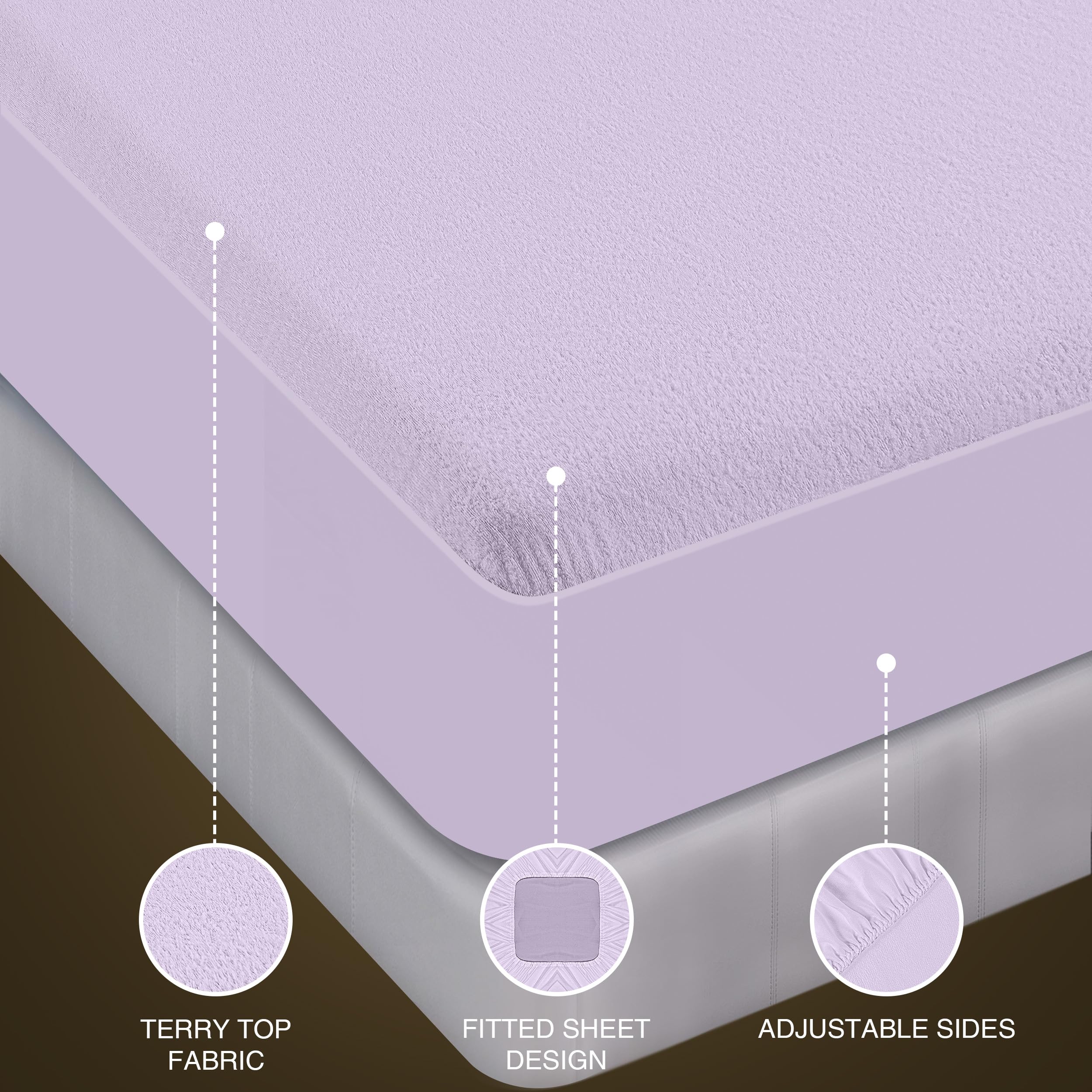 Foto 8 pulgar | Protector De Colchón Utopia Bedding Impermeable Tamaño King - Venta Internacional.