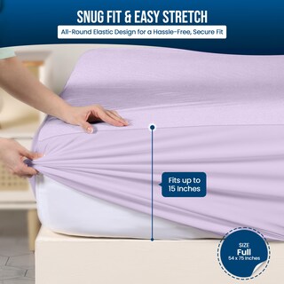 Foto 3 | Protector De Colchón Utopia Bedding Impermeable, Tamaño Completo - Venta Internacional.