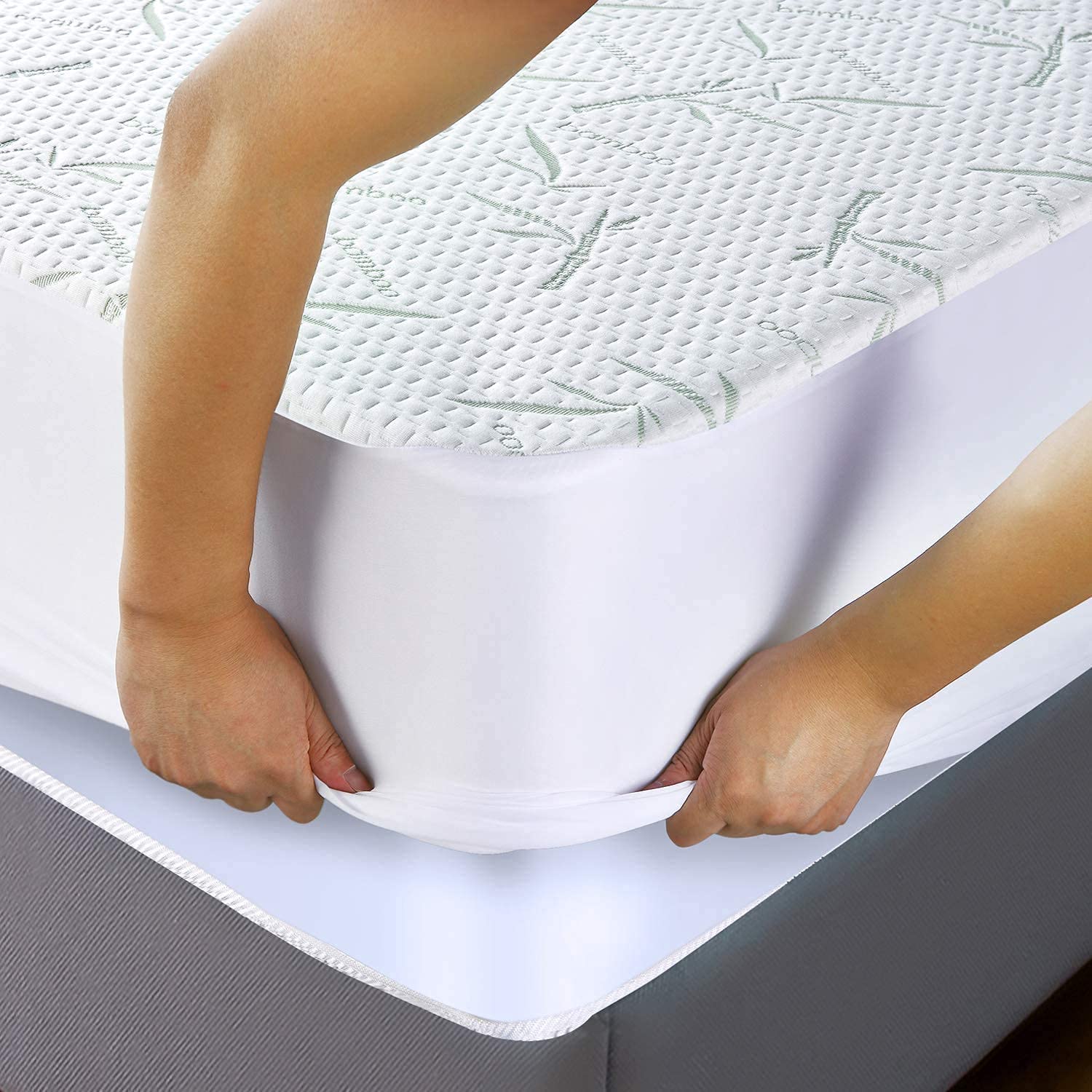 Foto 8 pulgar | Protector De Colchón Impermeable Utopia Bedding King Size - Venta Internacional.