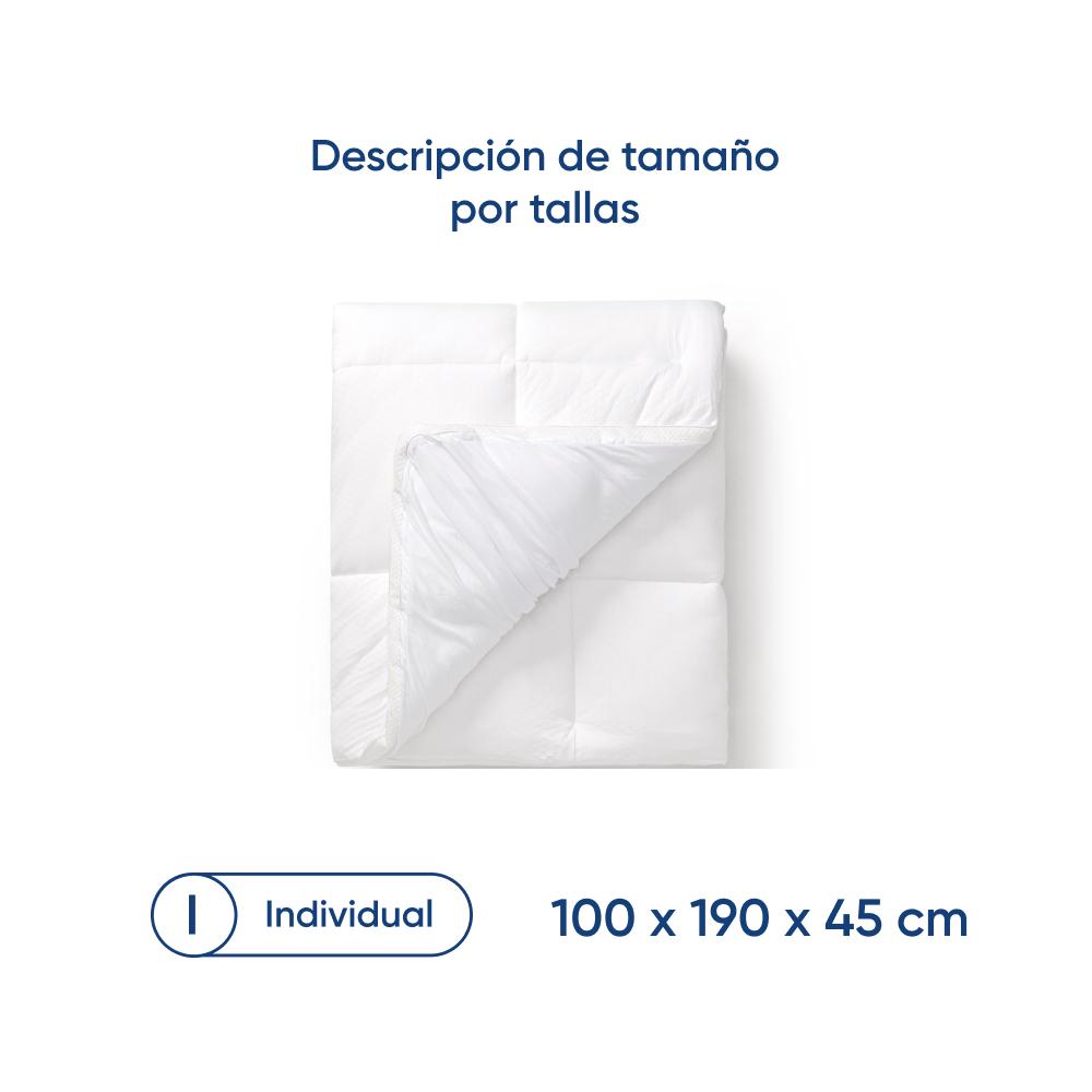Foto 8 | Cubre Colchón Ultra Soft Cool Luuna Frescura y Suavidad a tu Colchón Antimircrobiano Individual