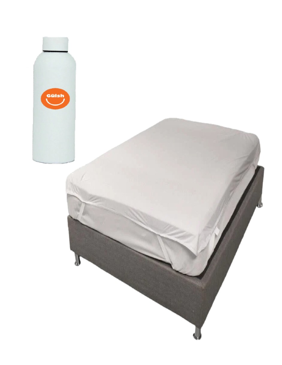 Foto 1 | Cubre Colchón Impermeable King + Termo de Agua