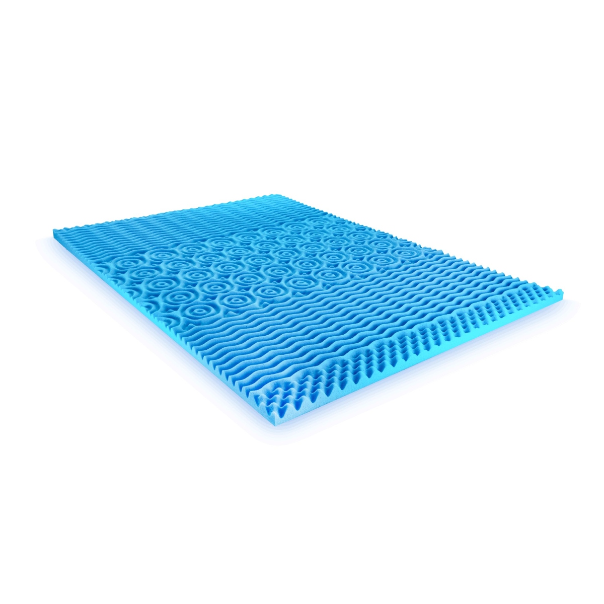 Colchoneta De Memory Foam Individual Con Infusión Gel Atlas