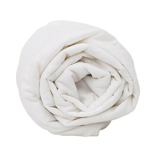 Foto 3 | Ultra Soft King Size Protector Impermeable Delgado Poliester Blanca
