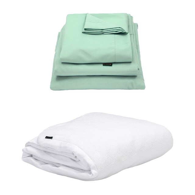 Cloud Softy King Size Protector Cloud + Sabanas Softy Menta $1,359