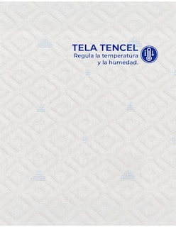 Foto 6 | Cubre Colchon Individual Cool Sleep. Impermeable E Hipoalergénico, Transpirable Y Fresco
