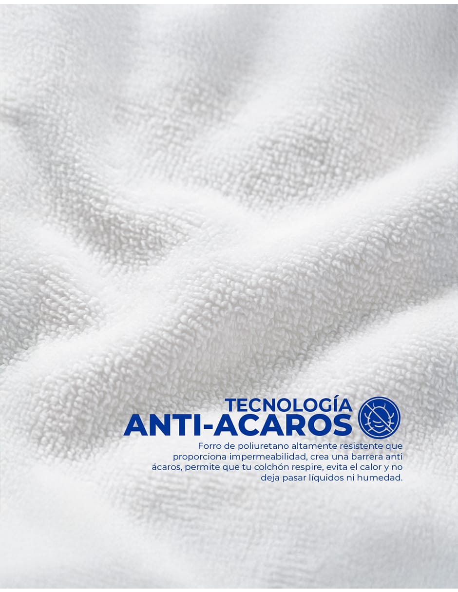 Foto 6 pulgar | Cubre Colchon Queen Size Towel-tech, Tecnología Skin System. Impermeable, Anti Ácaros, Hipoalergénico Y Transpirable