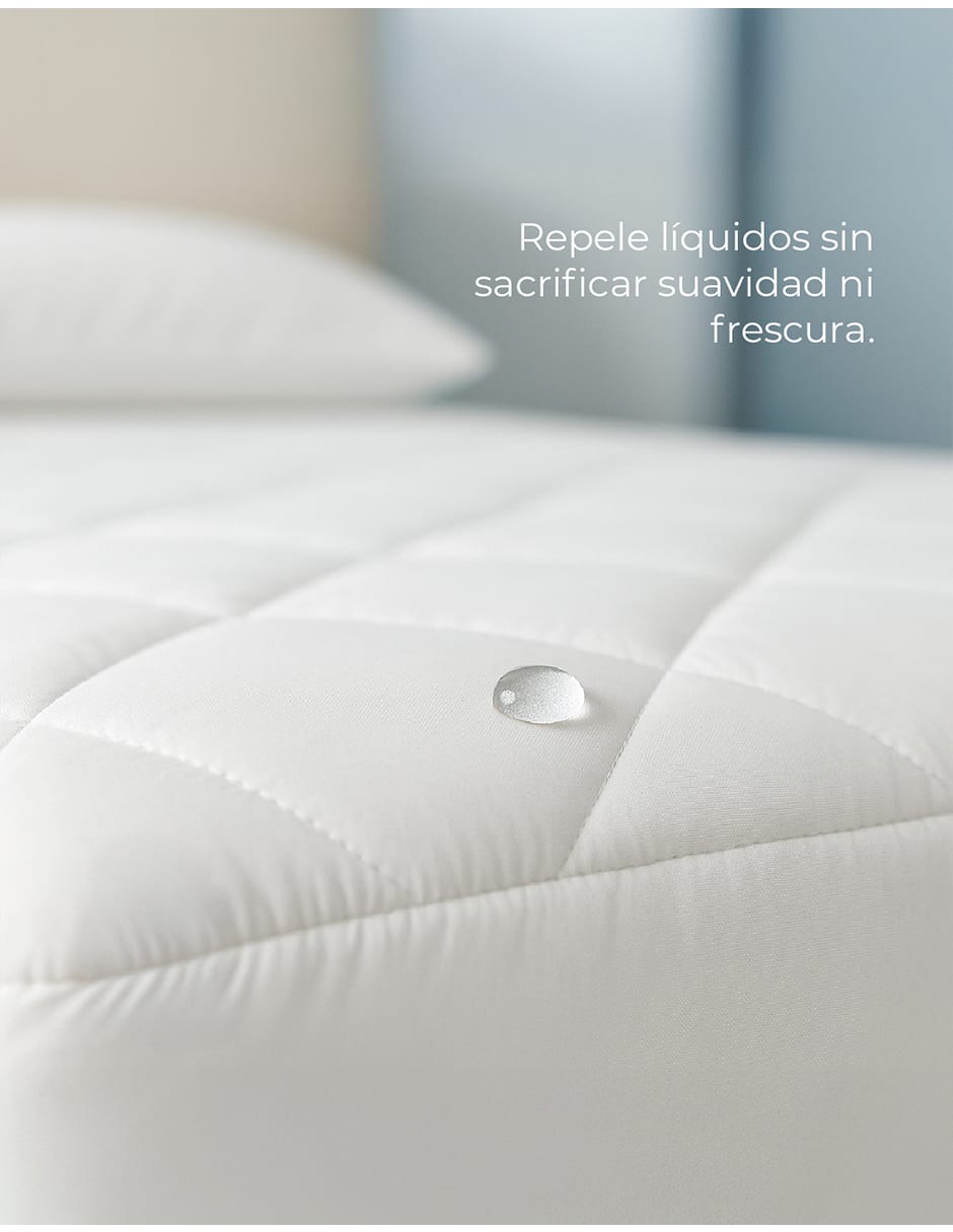 Foto 5 pulgar | Cubre Colchón Matrimonial Dream Top, Extra Confort Tecnología Skin System. Impermeable, Hipoalergénica Y Transpirable