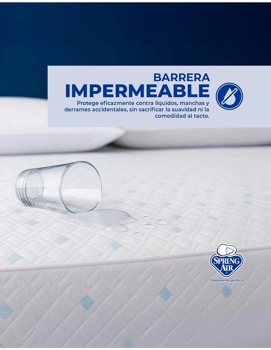 Foto 6 pulgar | Cubre Colchon King Size Cool Sleep. Impermeable E Hipoalergénico, Transpirable Y Fresco