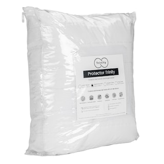 Foto 6 | Protector Trinity Color Blanco King Size + Sábanas Trinity Rosas