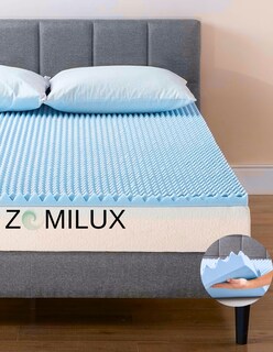 Foto 2 | Colchoneta Queen Size 7.6cm Sobrecolchón Memory Foam 7 Zonas