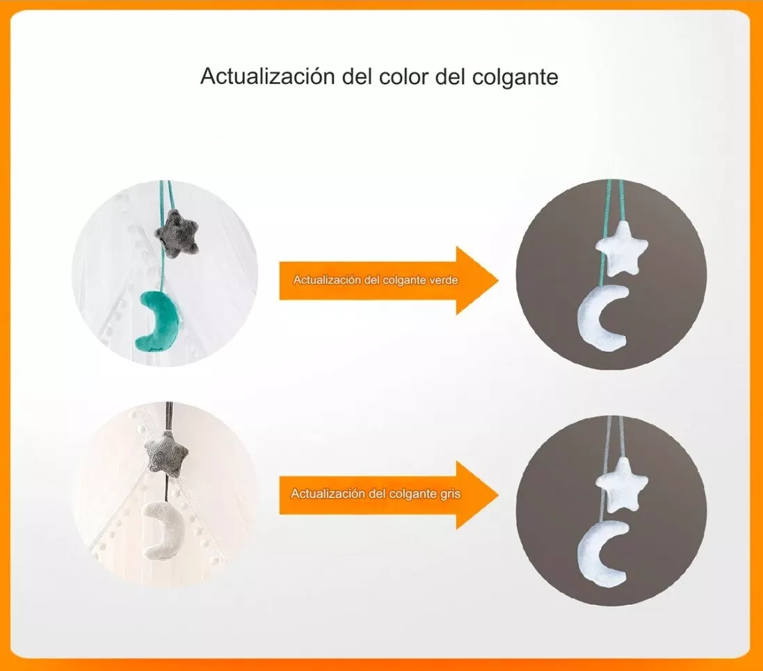 Foto 8 | Mosquitero Para Cuna Corral De Bebé Coolbaby Dosel Cuna 360