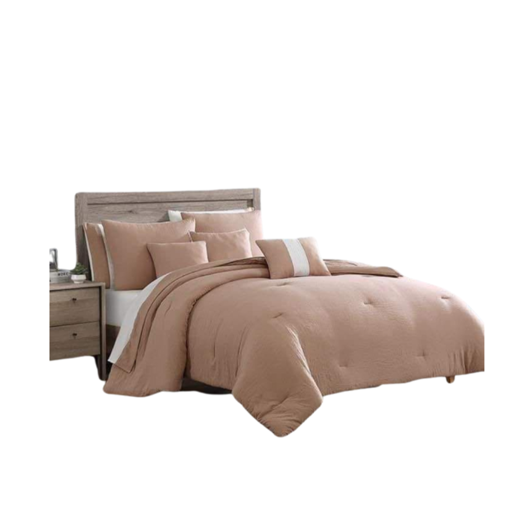 Foto 1 | Set De Edredón 10pzas B. Kind & Beyond Queen Size color Rosa