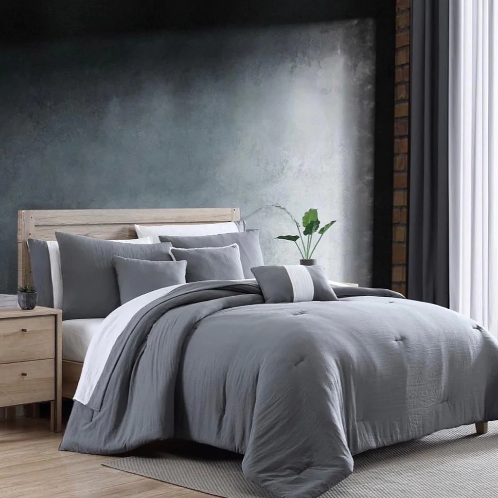 Foto 2 | Edredon B.Kind & Beyond Queen Size color Gris