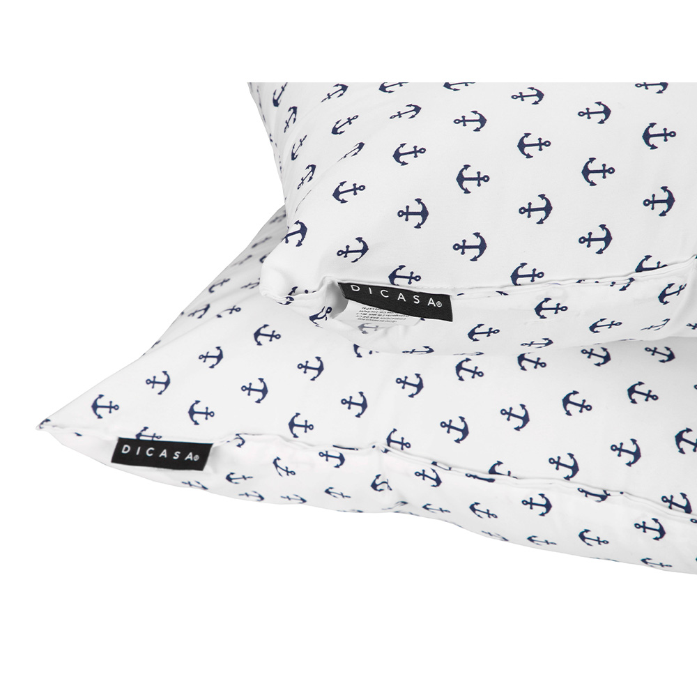 Foto 7 | Set Edredón Dicasa Homy color Azul King Size más Almohada 2 Pack 3 PZAS
