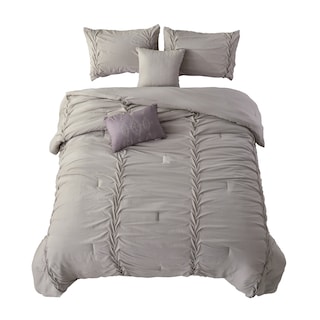 Foto 1 | Juego De Edredón King 5 Pzas Willow Color Peyton Incluye Fundas De Almohada Y Cojines Linea Marie Claire