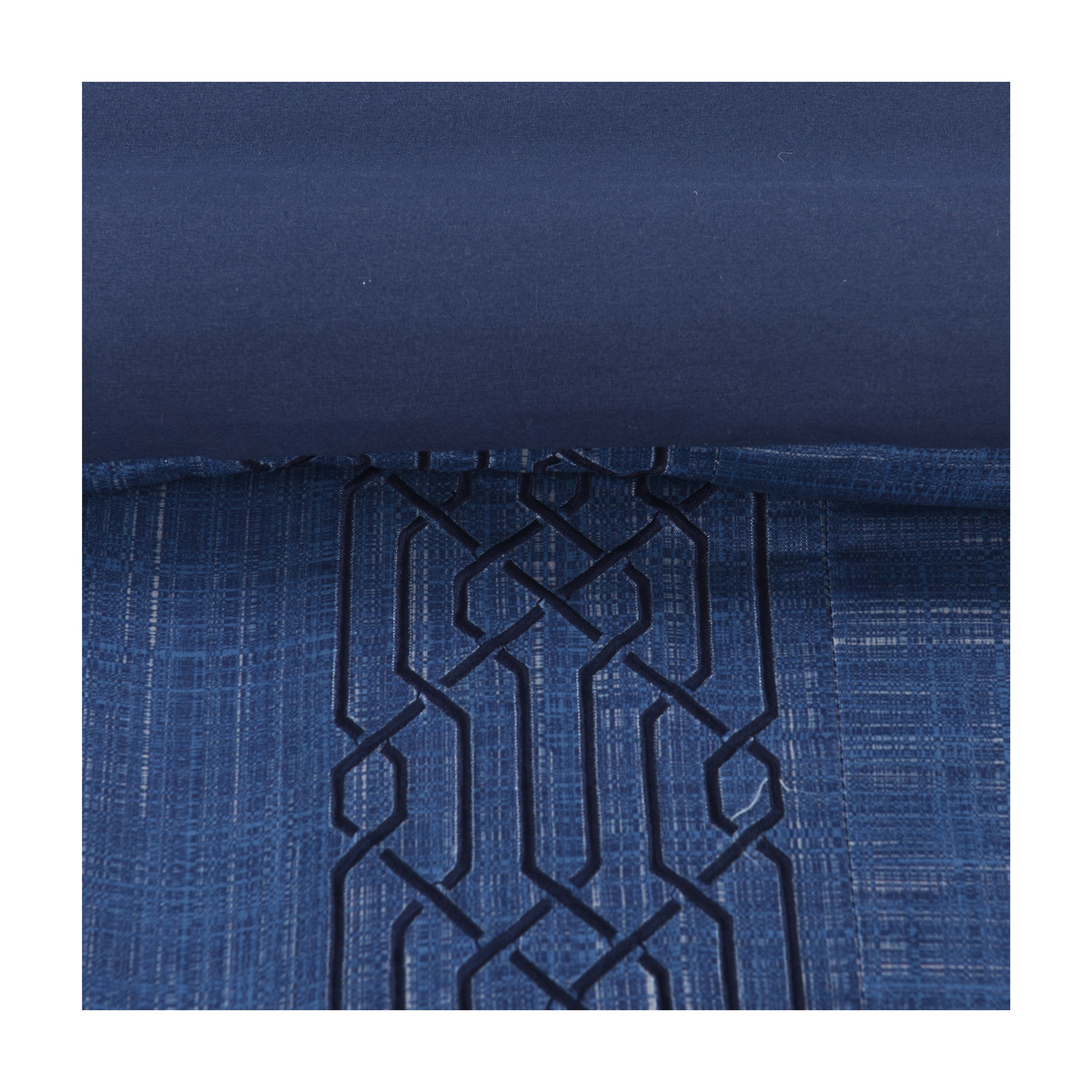 Foto 7 | Juego De Edredón King 6 Pzas Norwich Color Azul Incluye Fundas De Almohada Y Cojines Linea Marie Claire