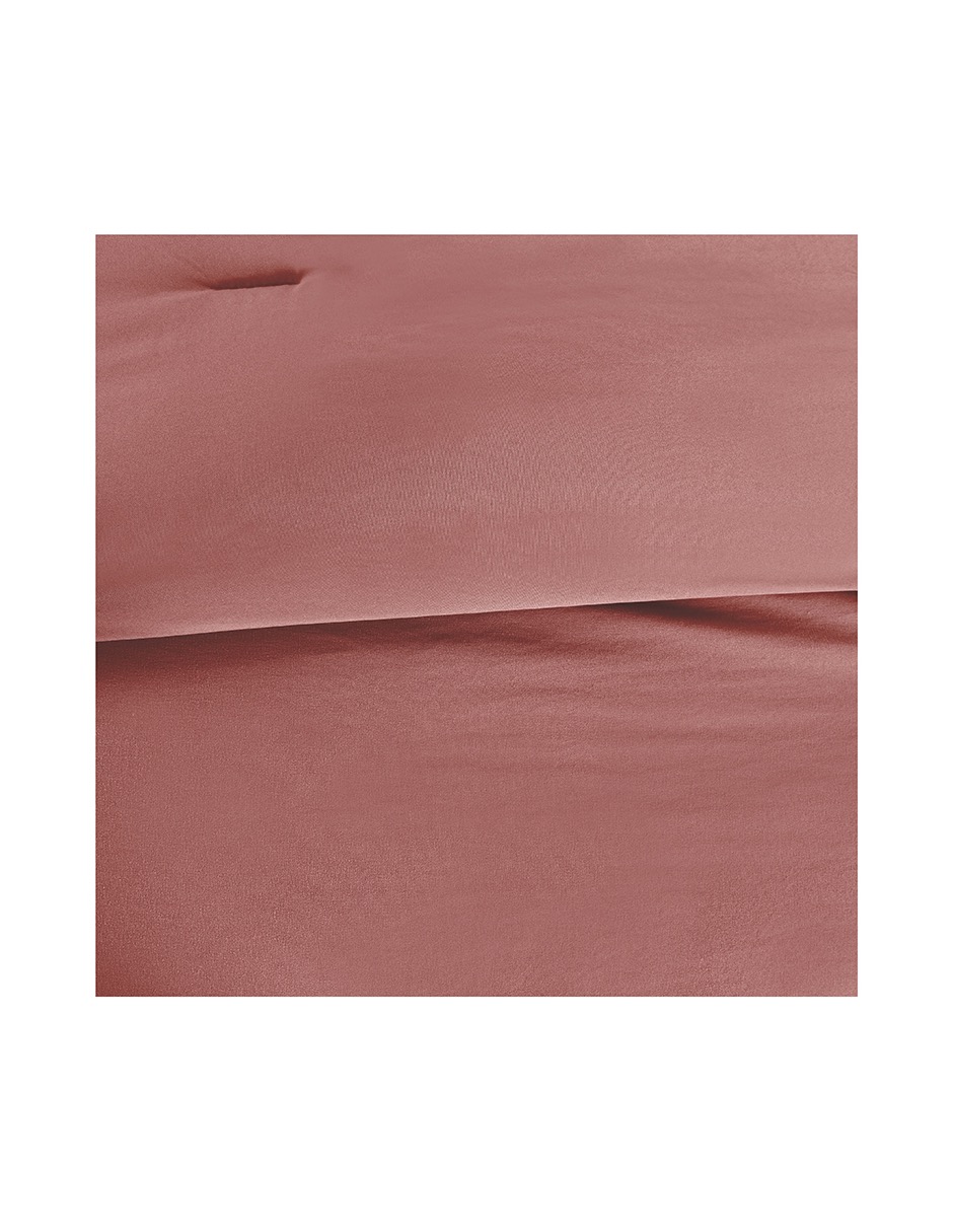 Foto 5 | Juego De Edredón Matrimonial/queen 3 Pzas Beck Color Rosa Incluye Fundas De Almohada Linea Marie Claire