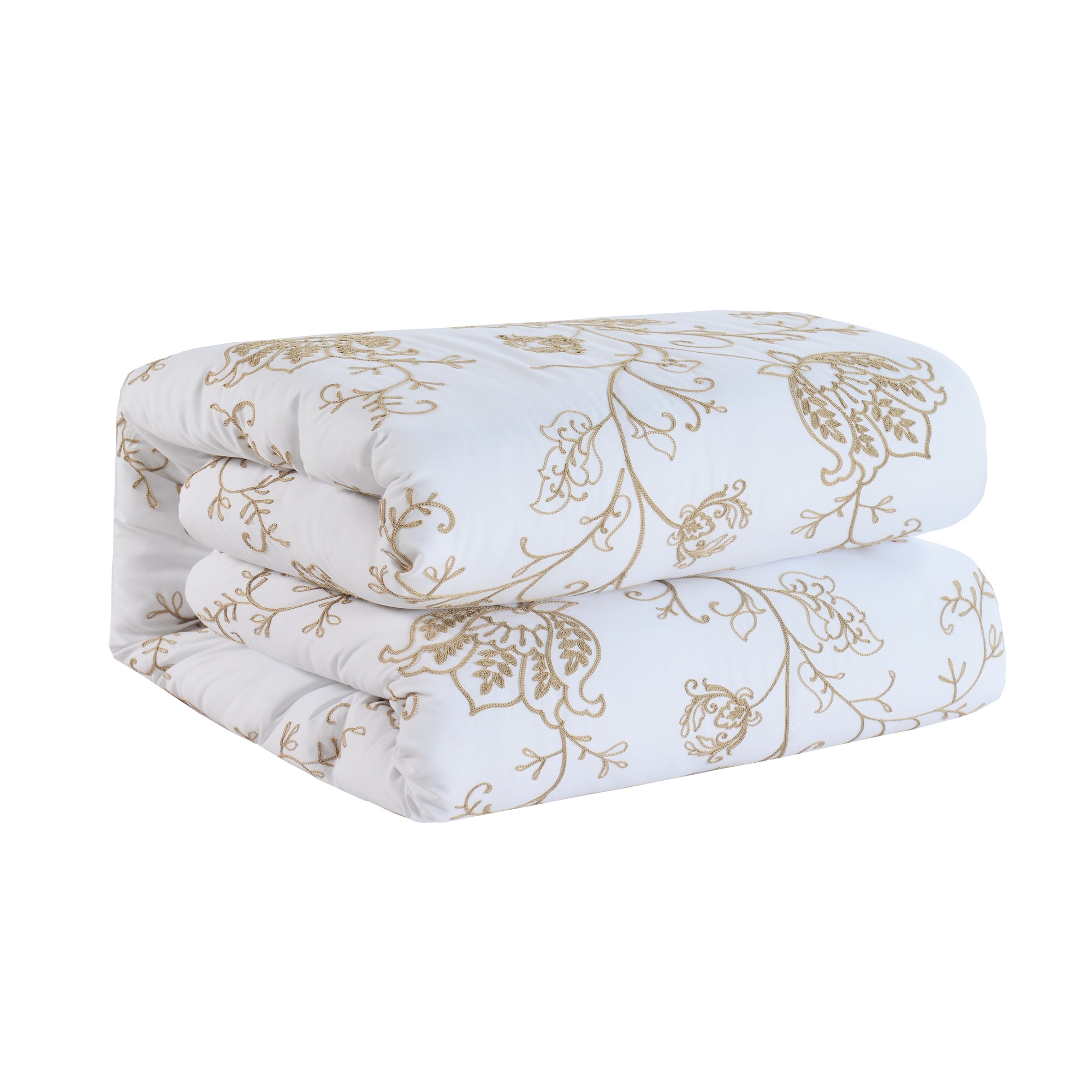 Foto 4 pulgar | Juego De Edredón King 5 Pzas Willow Color Blanco Incluye Fundas De Almohada Y Cojines Linea Marie Claire