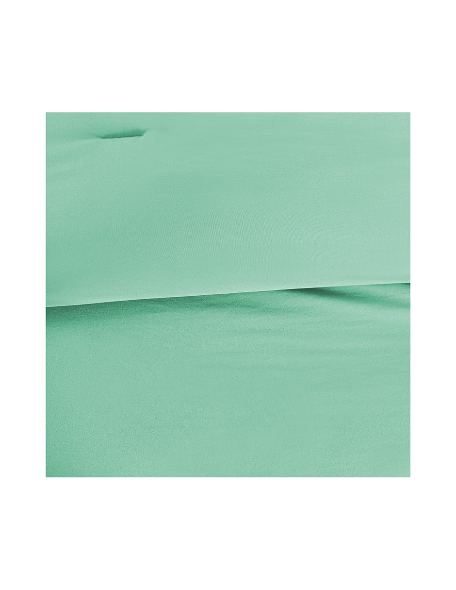 Foto 5 | Juego De Edredón King 3 Pzas Beck Color Verde Incluye Fundas De Almohada Linea Marie Claire