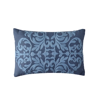 Foto 5 | Juego De Edredón Individual 4 Pzas Phoebe Color Azul Fundas De Almohada Y Cojines Linea Marie Claire