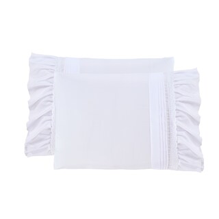 Foto 4 | Juego De Edredón Matrimonial/queen 5 Pzas Chloe Color Blanco Incluye Fundas De Almohada Y Cojines Linea Marie Claire