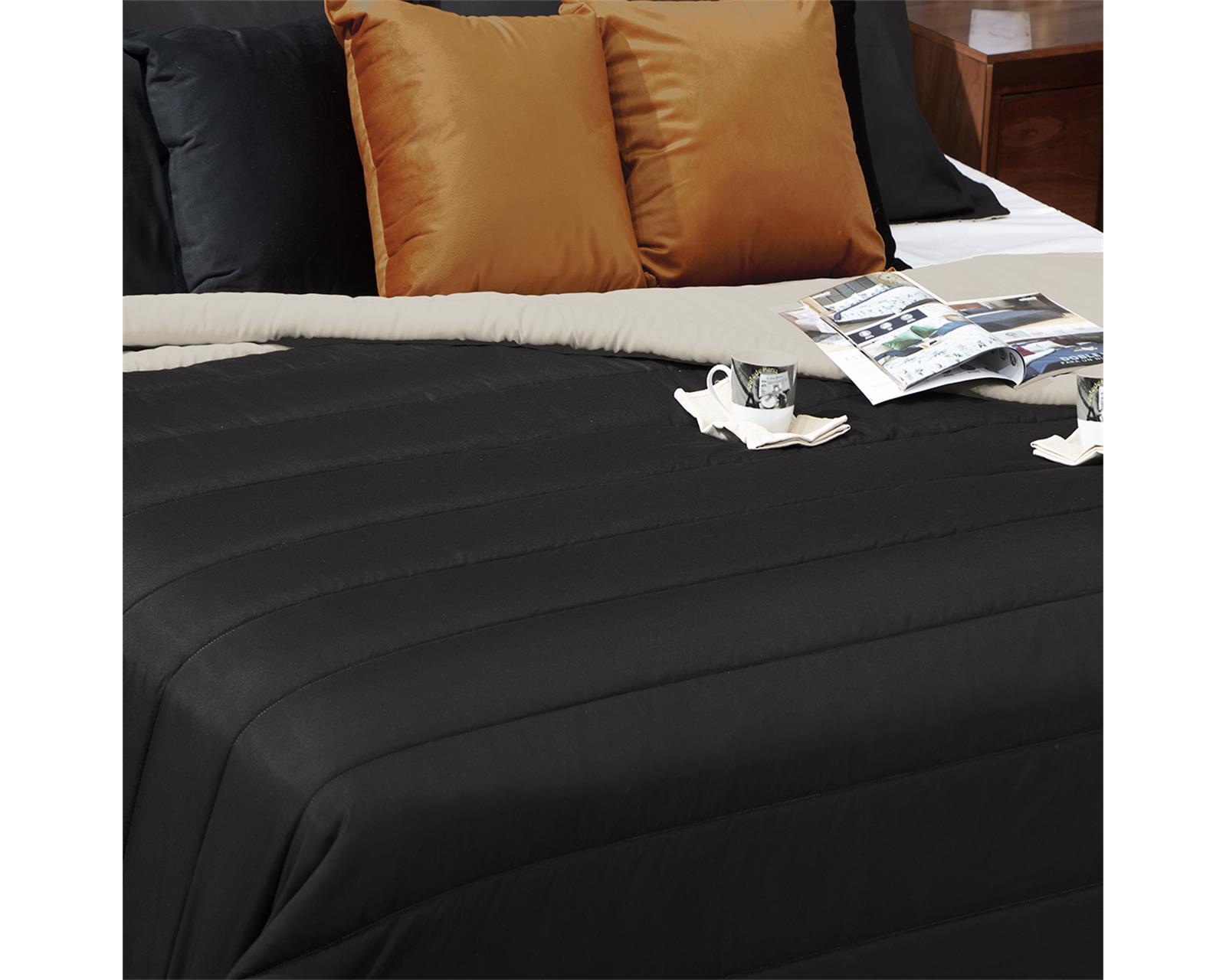 Foto 5 | Set Edrecolcha Polo One Noir Liso King Size